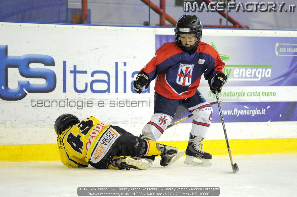 2010-03-14 Milano 1646 Hockey Milano Rossoblu U8-Hockey Varese - Andrea Fornasetti